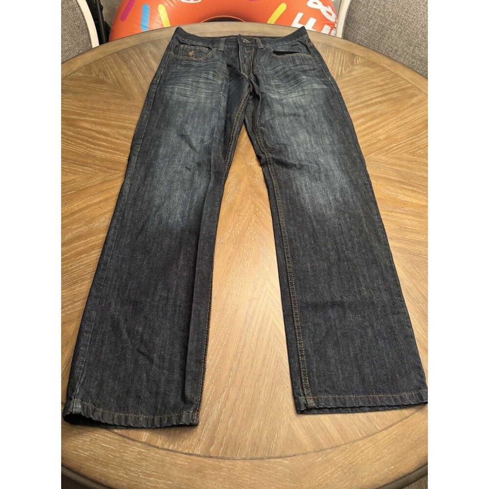 Rocawear Jeans Men’s 34x32 Dark Wash Y2K - Classic Fit Denim - Fast Ship!